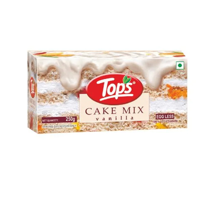 Tops Cake Mix Vanilla Egg Less	